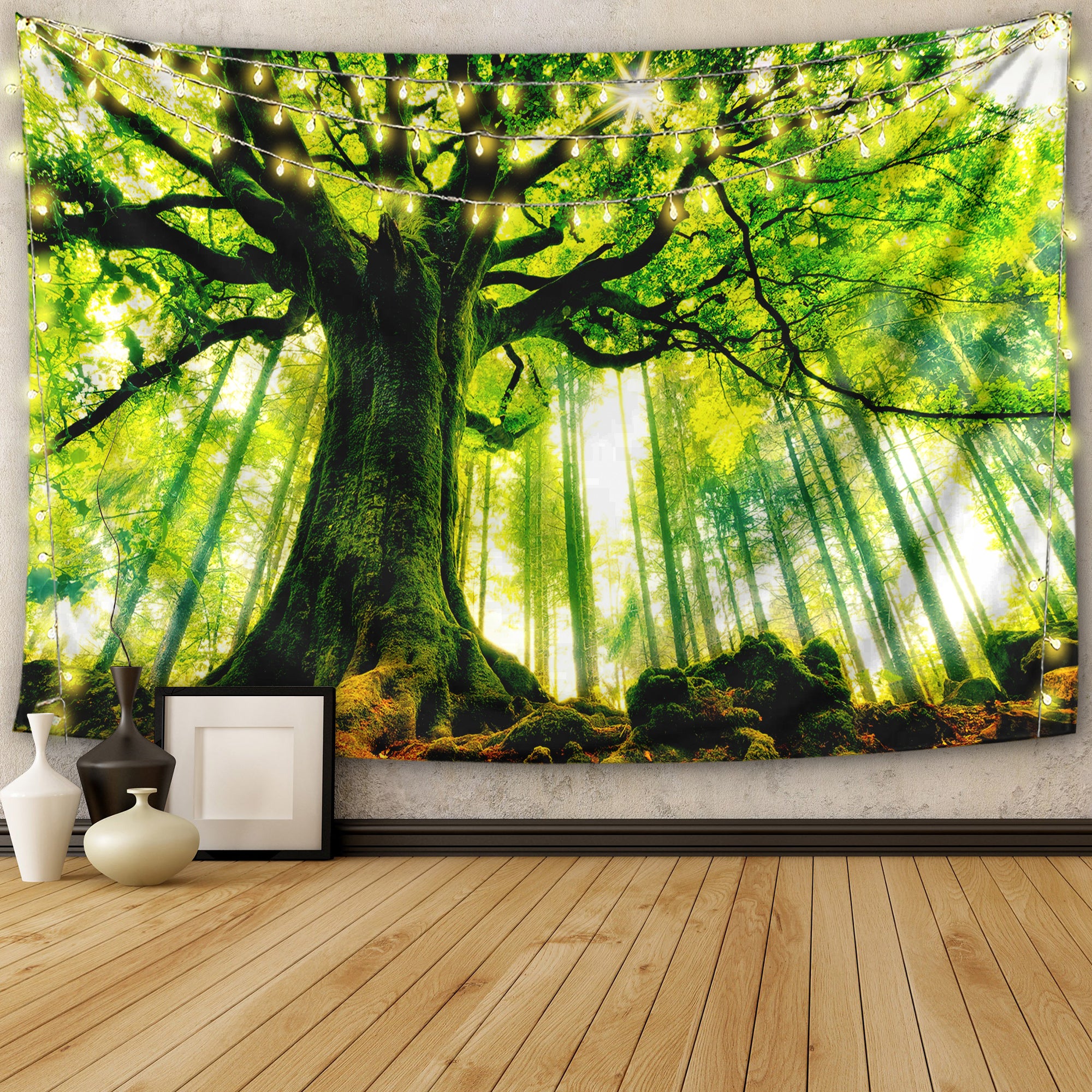 Nature Forest Thick Tapestry Native Apparel