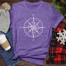 Load image into Gallery viewer, Compass Heathered Tee